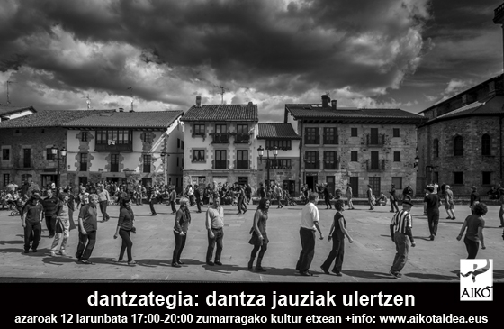 Dantzategia Zumarragan: dantza jauziak ulertzen